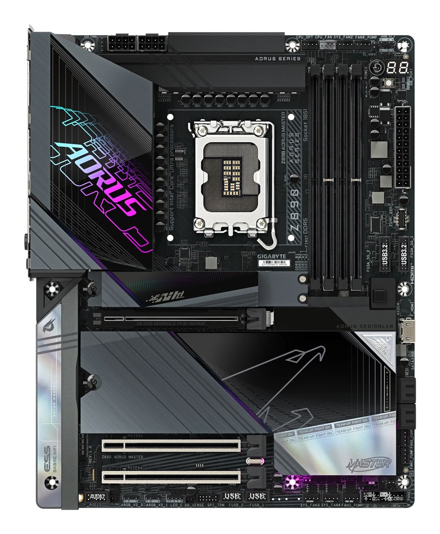 GIGABYTE Z890 AORUS MASTER płyta główna Intel Z890 LGA 1851 (Socket V1) ATX - obrazek 3