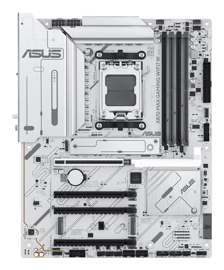 Płyta główna ASUS X870 MAX GAMING WIFI7 White - obrazek 3