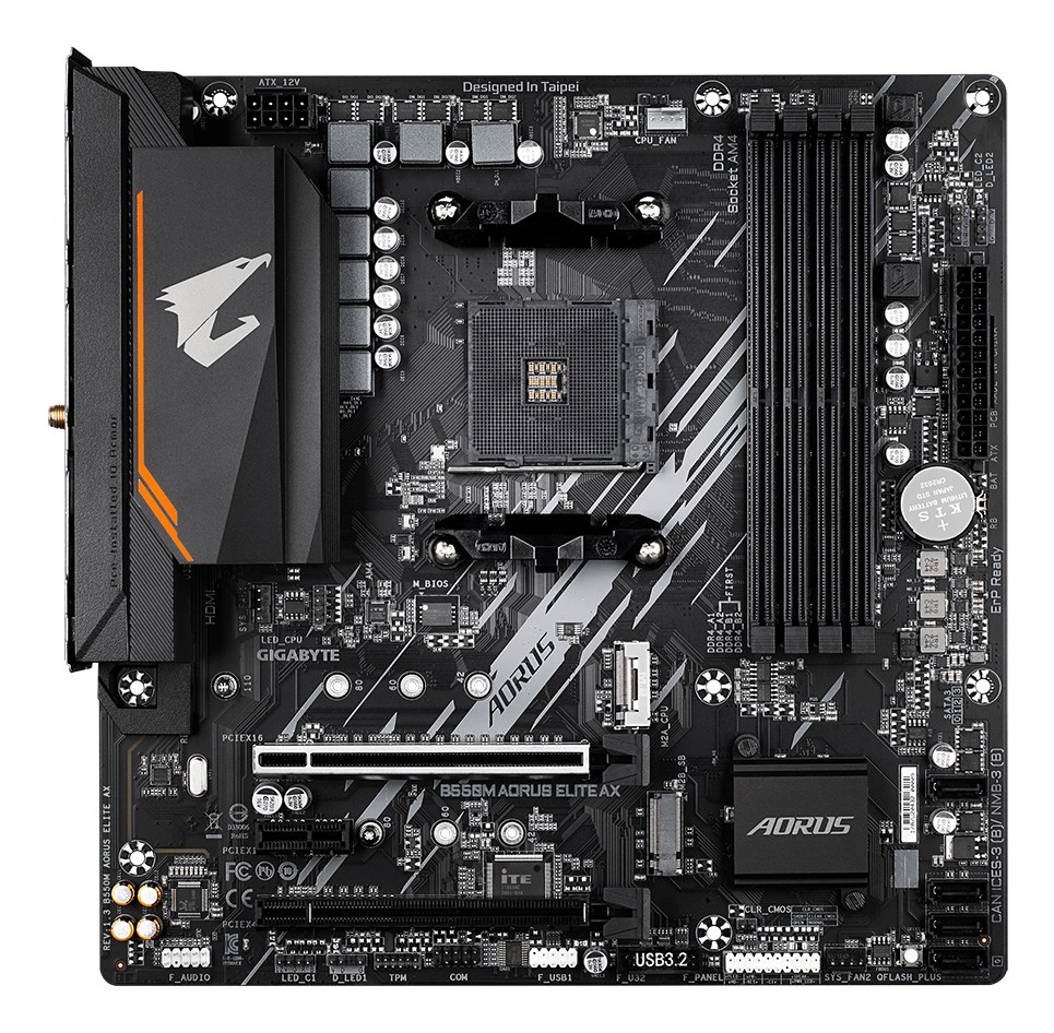 Płyta główna Gigabyte B550M AORUS ELITE AX - obrazek 3