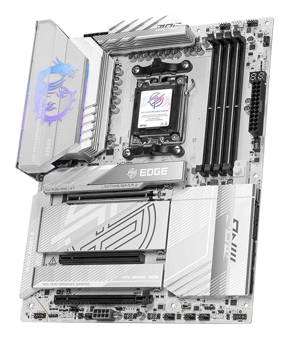 MSI MPG X870E EDGE TI WIFI płyta główna AMD X870E Gniazdo AM5 ATX - obrazek 4