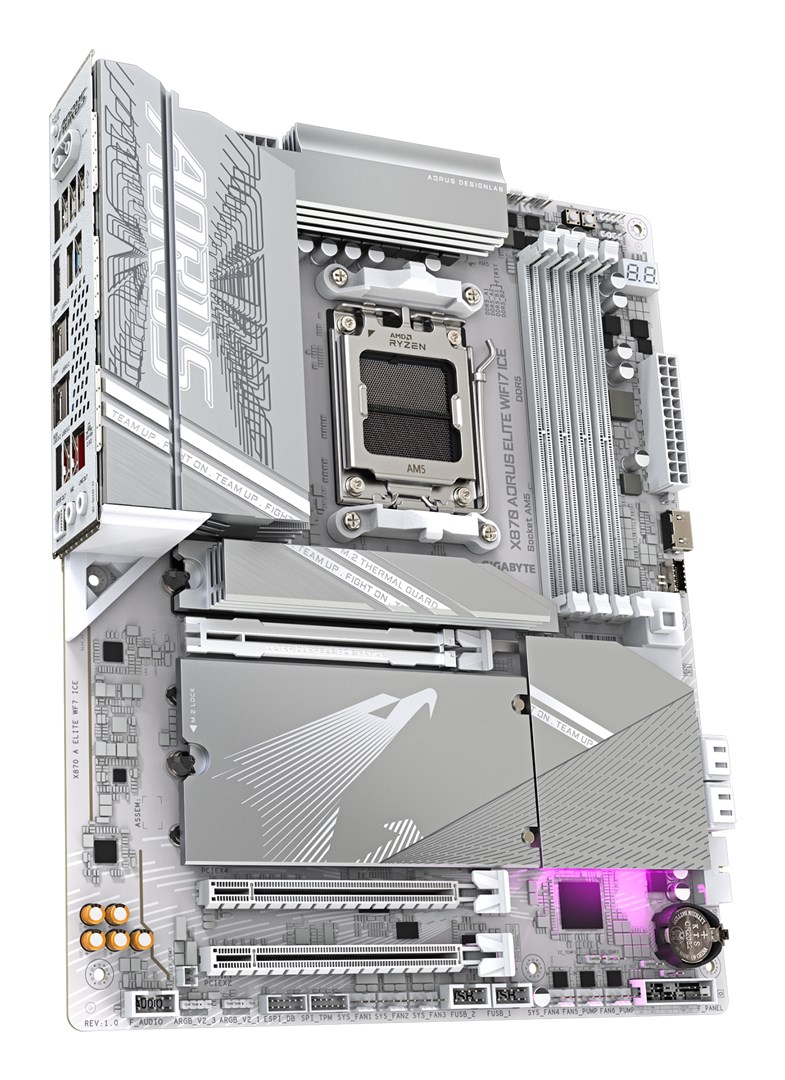 Płyta główna Gigabyte X870 AORUS ELITE WF7 ICE - obrazek 4