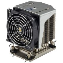 Supermicro SNK-P0080AP4 system chłodzenia komputerów Procesor Chłodnica powietrza 9,2 cm Czarny, Stal nierdzewna