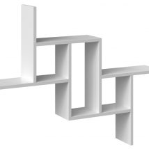 Pólka wisząca FIESTA 85x15xH73,5 biel