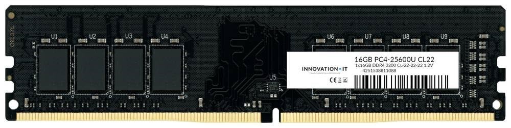 Pamięć RAM DDR4 3200 16GB Innovation IT CL22 1.2V LD (CL22-22-22)