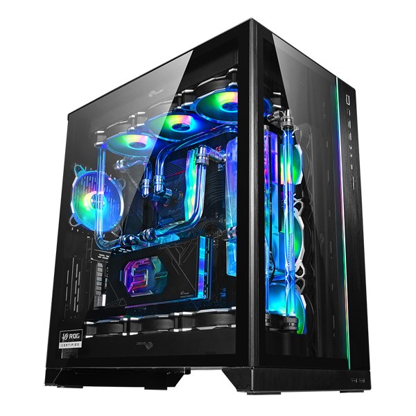 OBUDOWA Lian Li O11Dynamic XL (ROG Certified) Czarn (WYPRZEDAŻ) - obrazek 3