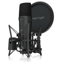 Behringer TM1 DARK EDITION Zestaw do nagrań: mikrofon wielkomembranowy + akcesoria