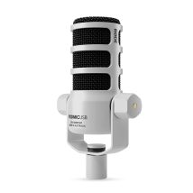 RODE PodMic USB White – dynamiczny mikrofon do podcastów