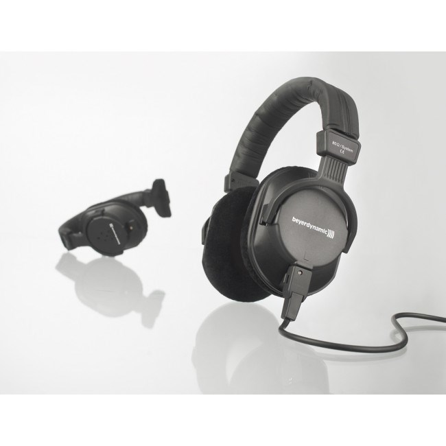 Słuchawki przewodowe Beyerdynamic DT 250 - opaska na głowę, muzyka, kolor czarny - obrazek 3