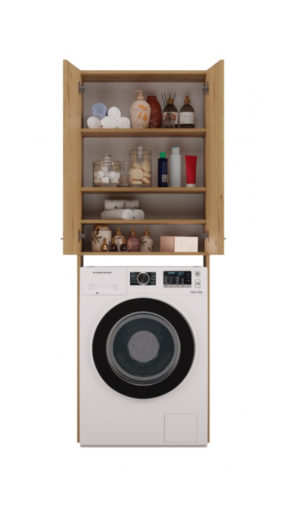 SZAFKA ŁAZIENKOWA POLA DD - DĄB ARTISAN - obrazek 3