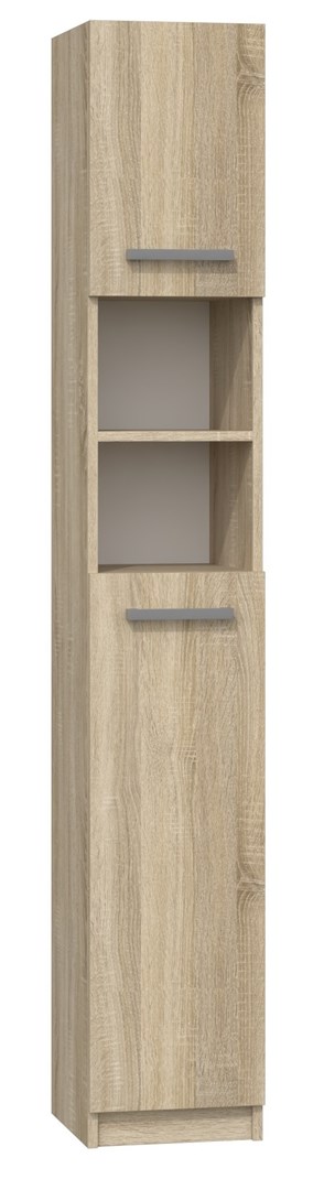 SZAFKA ŁAZIENKOWA MARBELA 32CM REGAŁ SŁUPEK SONOMA - obrazek 3