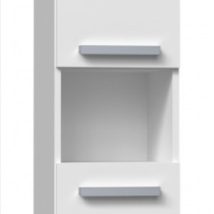 Szafka łazienkowa NEL I 31x30xH174 biel mat