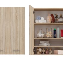 Szafka nad pralkę POLA MINI DD 64x30xH90 sonoma