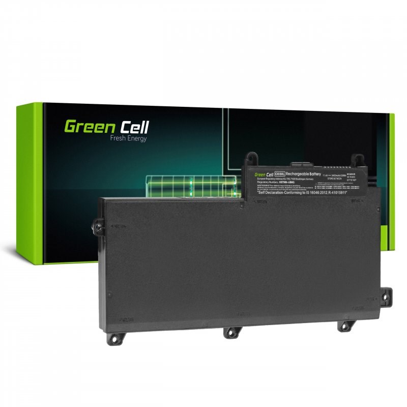 GREEN CELL BATERIA HP184 CI03XL HP PROBOOK 640 G2 645 G2 650 G2 G3 655 G2 3400MAH 11.4V - obrazek 2