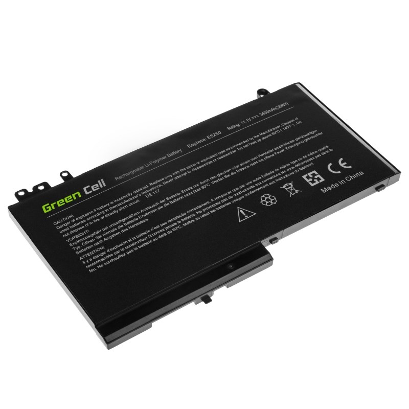 GREEN CELL BATERIA DE117 RYXXH DO DELL LATITUDE 12 5250 E5250 14 E5450 15 E5550 11 3150 3160 2900MAH 10.8V/11.1V - obrazek 3