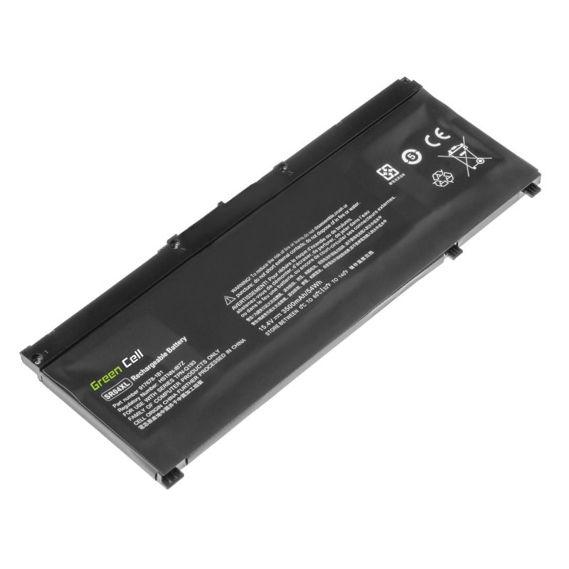 GREEN CELL BATERIA HP187 SR04XL DO OMEN 15-CE 15-DC 17-CB PAVILION POWER 15-CB 3500MAH 15.4V - obrazek 2
