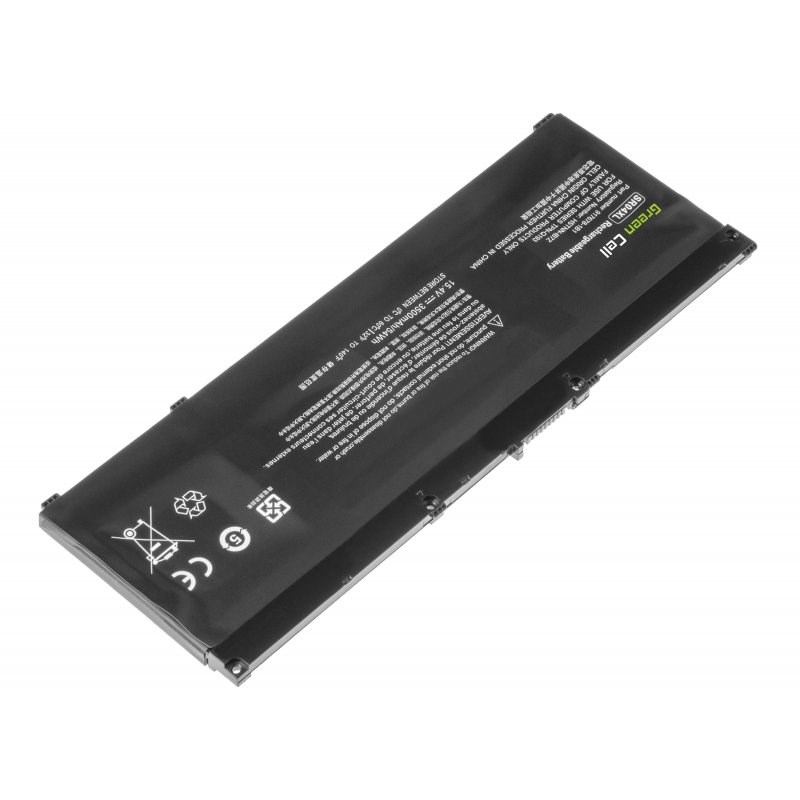 GREEN CELL BATERIA HP187 SR04XL DO OMEN 15-CE 15-DC 17-CB PAVILION POWER 15-CB 3500MAH 15.4V - obrazek 3