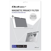 Qoltec Filtr prywatyzujący do MacBook Air 13.6″ | Magnetyczny | Ochrona wzroku