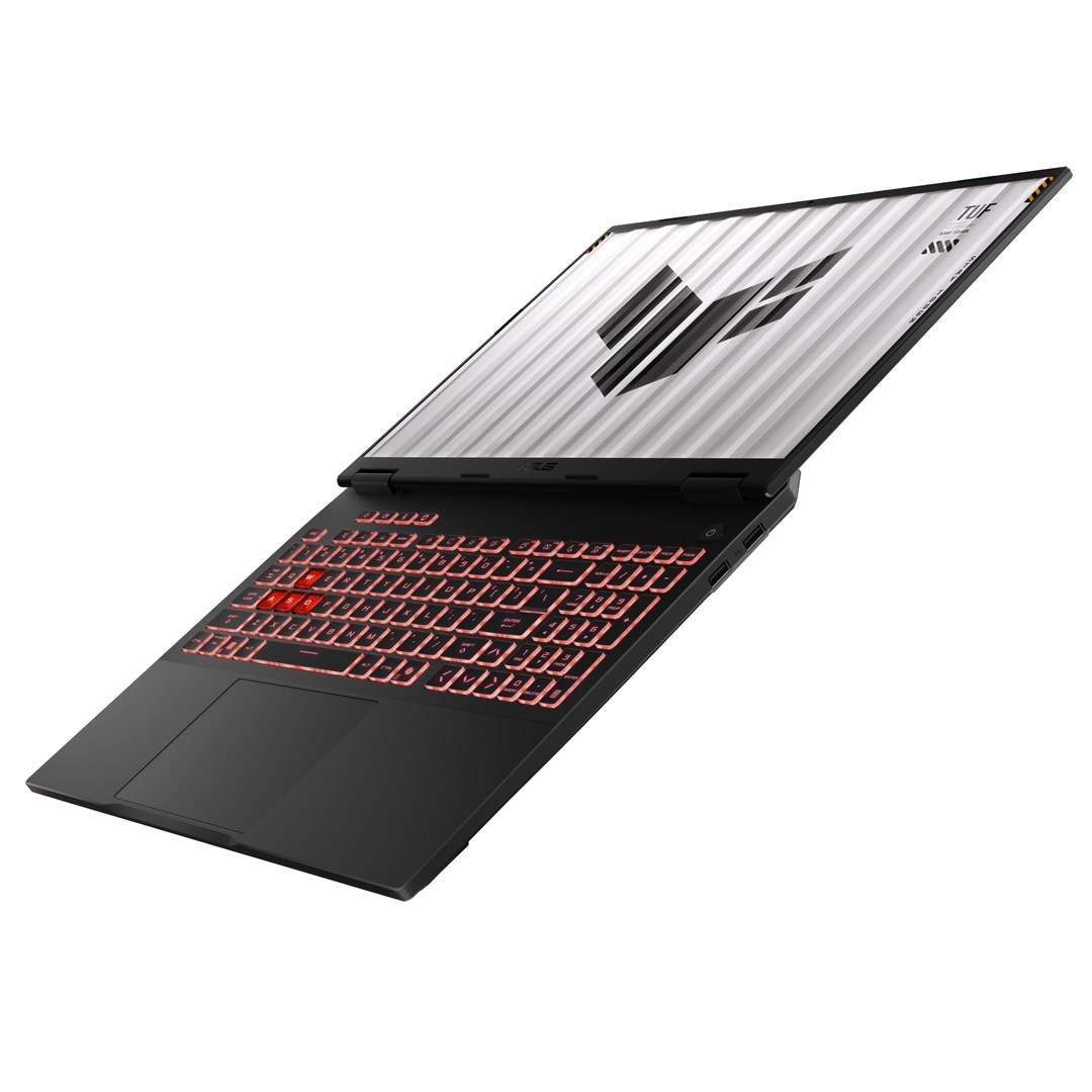 ASUS TUF Gaming A16 FA608UP-R7165 Ryzen 7 260 16.0" FHD+ IPS-level 165Hz 300nits AG 16GB DDR5 5600 SSD512 GeForce RTX 5070 8GB WLAN+BT LAN Cam1080p 90WHrs NoOS Jaeger Gray - obrazek 3