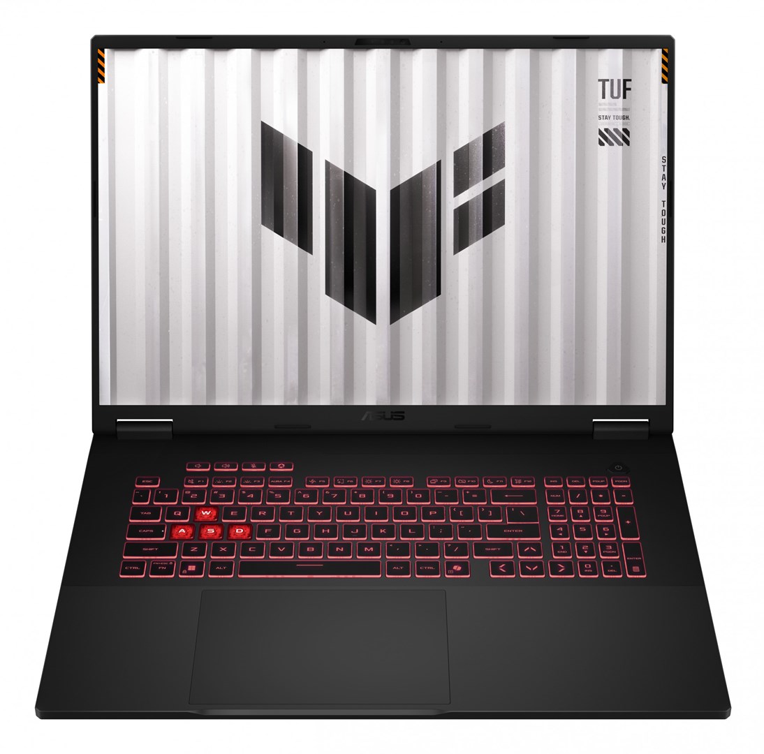 ASUS TUF Gaming A18 FA808UH-S8021 Ryzen 7 260 18.0"FHD+ 144Hz IPS-level 300nits AG 16GB DDR5 5600 SSD512 GeForce RTX 5050 8GB WLAN+BT LAN Cam1080p 90WHrs NoOS Jaeger Gray - obrazek 3