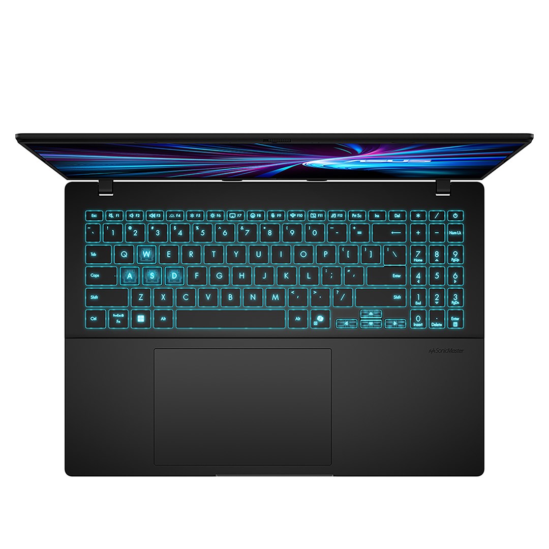 ASUS V16 V3607VH-RP011W Core 5 210H 16.0" WUXGA 144Hz 300nits AG 16GB DDR5 SSD512 GeForce RTX 5050 8GB WLAN+BT Cam1080p 63WHrs Win11 Matte Black - obrazek 3