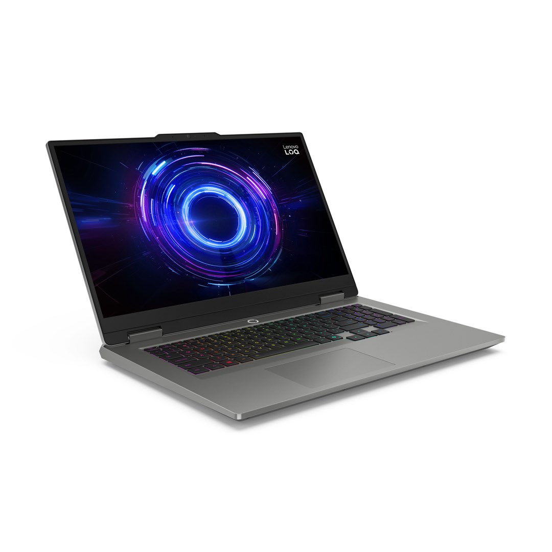 Lenovo LOQ 17IRX10 i5-13450HX 17.3" FHD IPS 300nits AG 165Hz 16GB DDR5 4800 SSD1TB GeForce RTX 5050 8GB 60Wh NoOS Luna Grey - obrazek 2