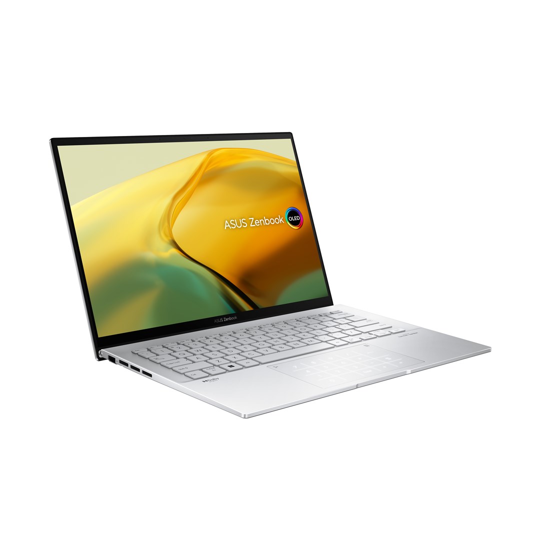 ASUS ZenBook UX3402VA-IS94T i9-13900H 14" 2.8KTouch OLED 90Hz 16GB SSD1TB BT BLKB Win11 Foggy Silver (REPACK) 2Y - obrazek 3