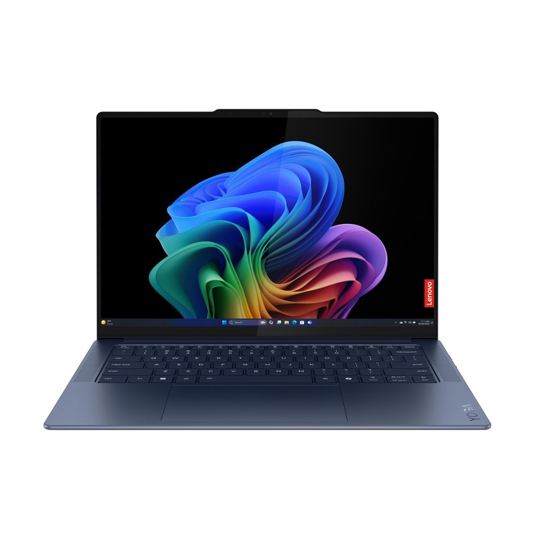 Lenovo Yoga Slim 7 14Q8X9 Snapdragon X Elite X1E-78-100 14,5"3K OLED Touch 90Hz 1000nit 32GB DDR5 SSD1TB Qualcomm Adreno 70Wh Win11 Cosmic Blue 2Y