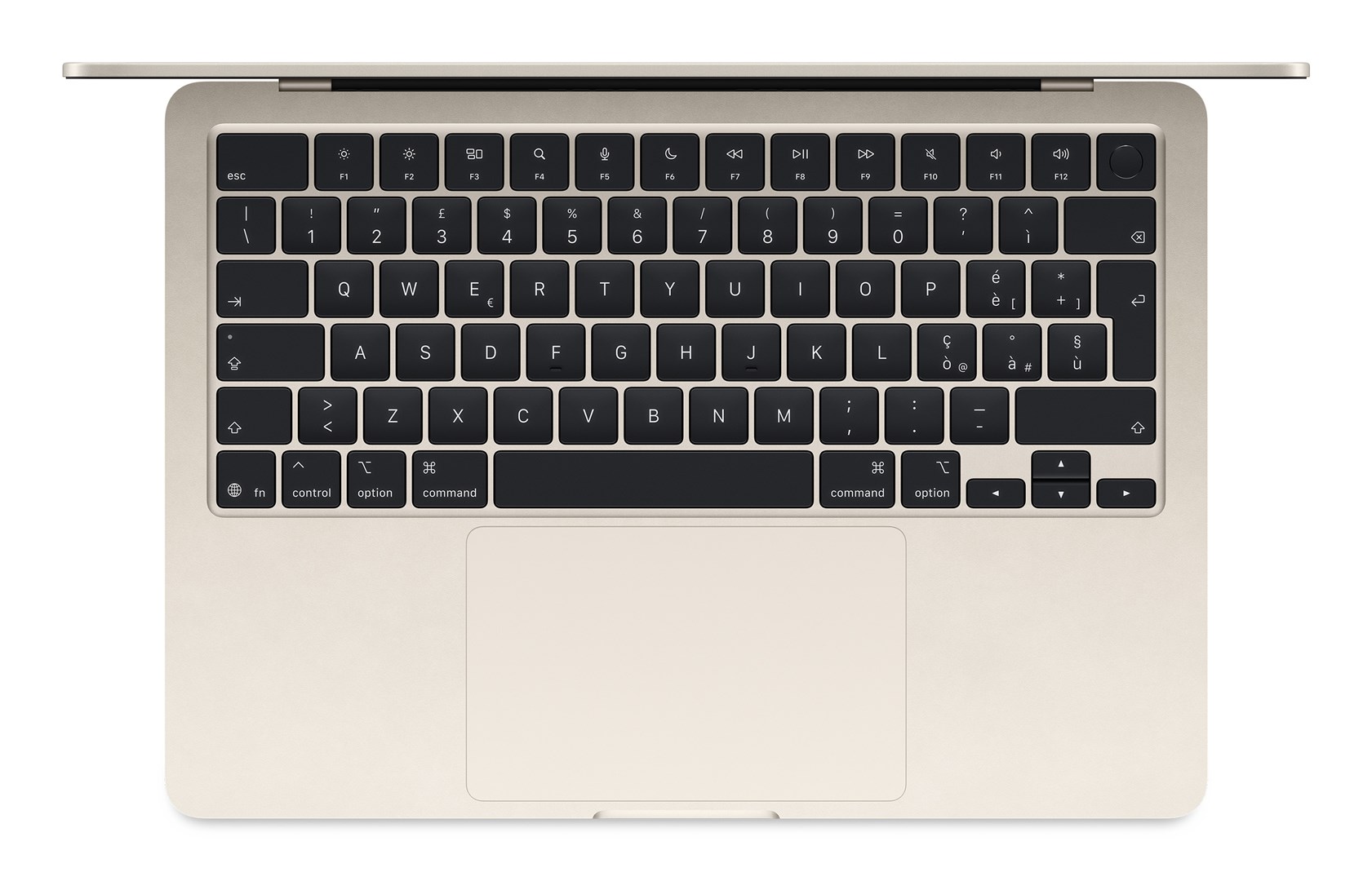 Apple 13-inch MacBook Air: Apple M4 chip with 10-core CPU and 8-core GPU, 16GB, 256GB SSD - Starlight - obrazek 2