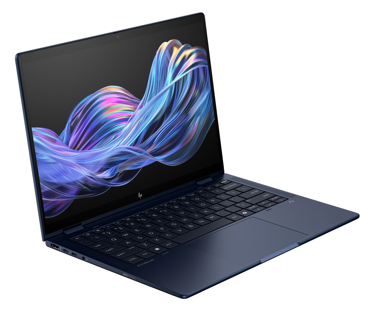 HP Elitebook X G1i Flip Ultra 7 268V 14.0" WUXGA Touch IPS Sure View 5 800nits AG 32GB LPDDR5x SSD1TB Intel Arc 140V Cam 5 Mpx AI 68Wh W11Pro 3Y OnSite Atmospheric Blue - obrazek 2