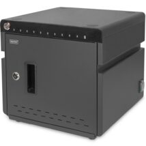 Digitus Mobilna desktopowa stacja ładowania do 10 notebooków/tabletów do 13 cala, UV-C, USB-C