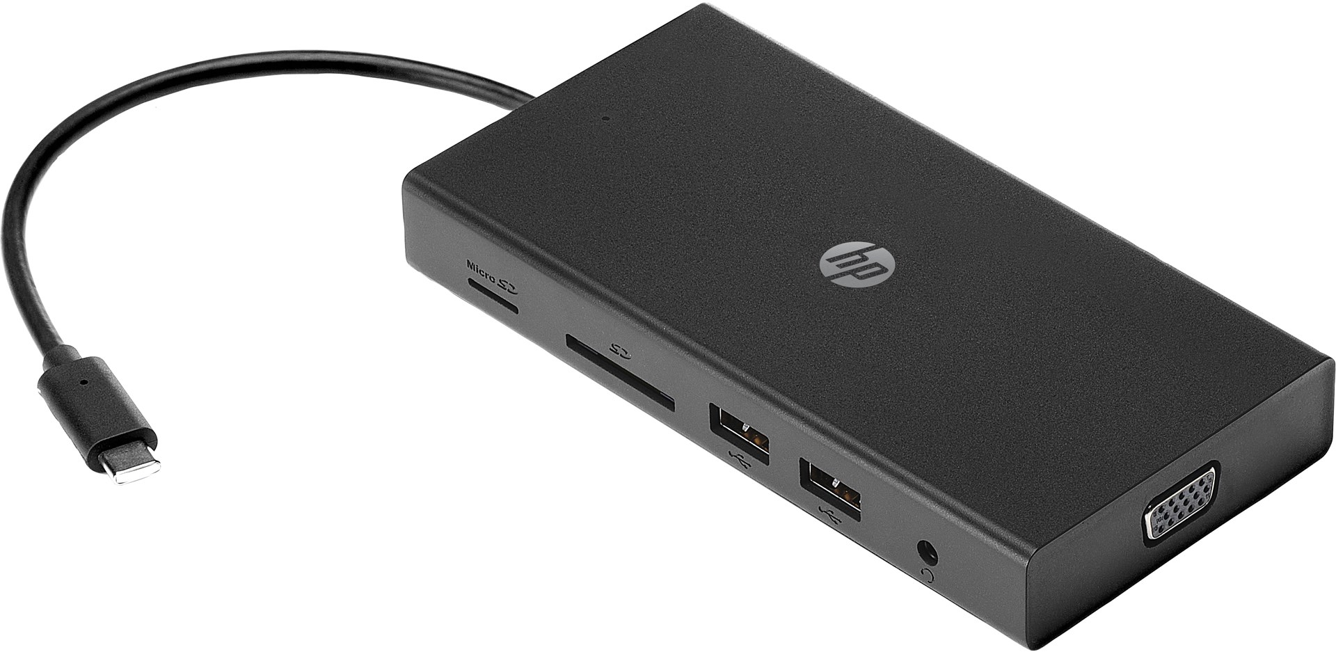 Stacja dokująca HP Travel USB-C Universal Multiport Hub czarna 1C1Y5AA - obrazek 2