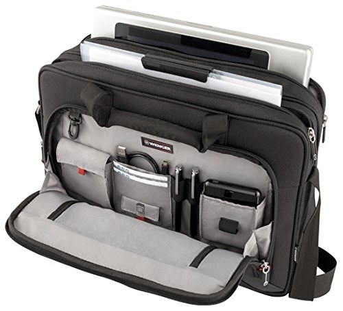 Wenger/SwissGear 600649 torba na notebooka 40,6 cm (16") Aktówka Czarny - obrazek 2