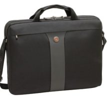 Wenger/SwissGear Legacy 17 torba na notebooka 43,2 cm (17″) Aktówka Czarny, Szary