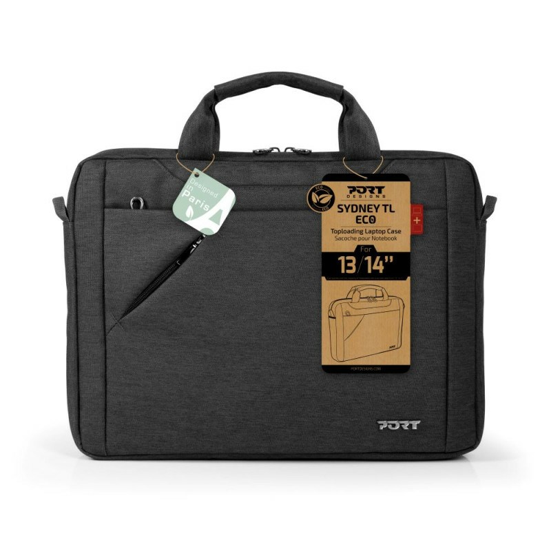 Port Designs Sydney 35,6 cm (14") Obudowa na messenger Czarny - obrazek 3