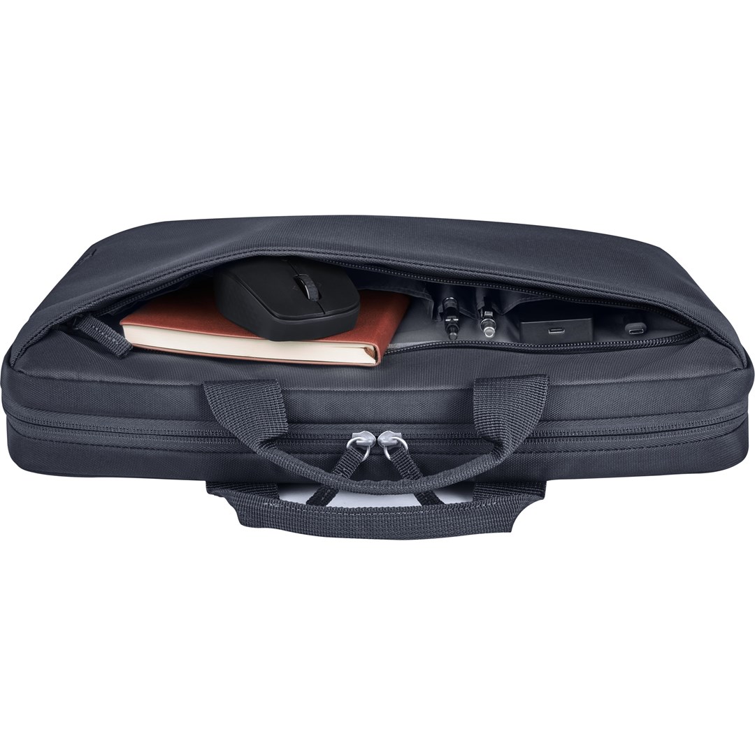 Torba HP Everyday 14 Odyssey Gray Briefcase do notebooka 14" szara A08JSAA - obrazek 2