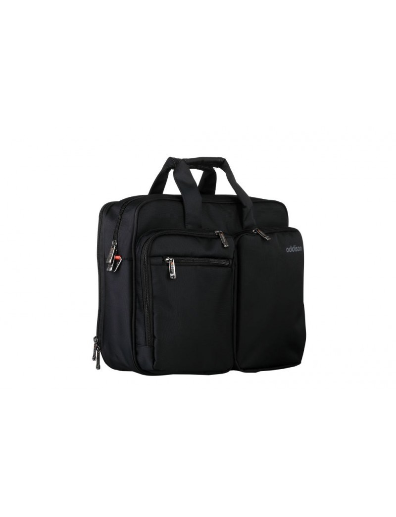 Torba na laptopa Addison Preston 15 304015 (15,6"; kolor czarny) - obrazek 2