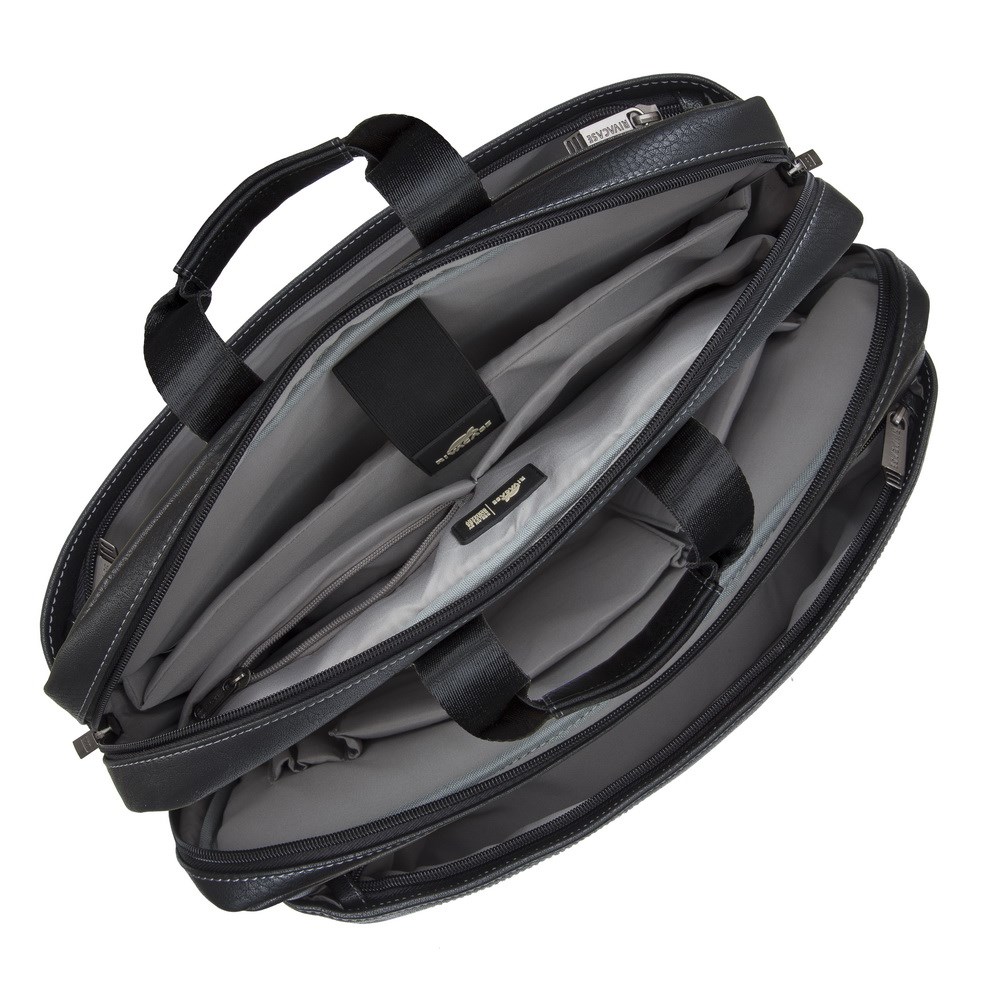 Rivacase Orly 40,6 cm (16") Aktówka Czarny - obrazek 3