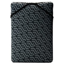 Etui HP Reversible Protective Geo Laptop Sleeve do notebooka 15,6″ czarno-szare 2F2L0AA