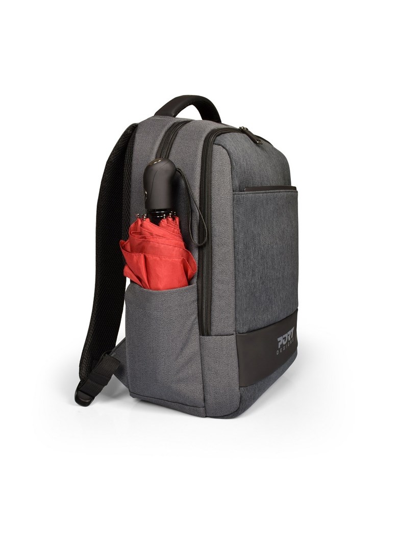 Plecak na laptopa PORT DESIGNS Boston 135067 (13/14"; kolor szary) - obrazek 2