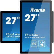 iiyama ProLite TF2738MSC-B2 monitor komputerowy 68,6 cm (27″) 1920 x 1080 px Full HD LED Ekran dotykowy Przeznaczony dla wielu użytkowników Czarny