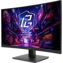 Asrock PG27QRT1B monitor komputerowy 68,6 cm (27″) 2560 x 1440 px QHD Czarny