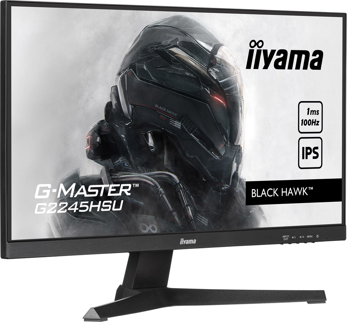 Monitor Iiyama 22 G2245HSU-B2 HDMI DP USB - Płaski ekran - 54,6 cm - obrazek 3