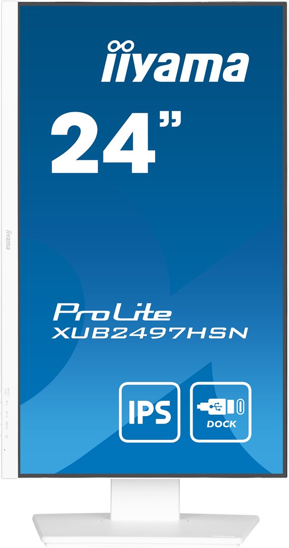 Płaski ekran iiyama 24 XUB2497HSN-W2 HDMI DP USB USB-C - 60,5 cm - obrazek 3