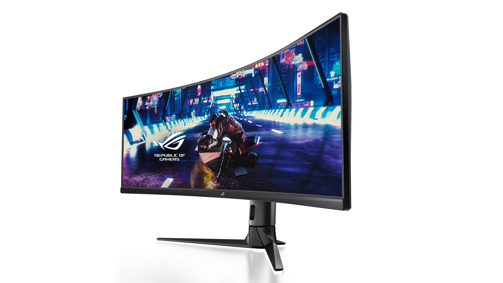 MONITOR ASUS 49" XG49VQ ROG STRIX 124.5 cm (49") 3840 x 1080 pixels UltraWide Full HD LED Black - obrazek 3