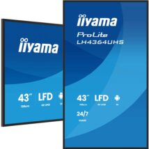 Płaski ekran iiyama LH4364UHS-B1AG 43 cale LCD UHD – 109,2 cm