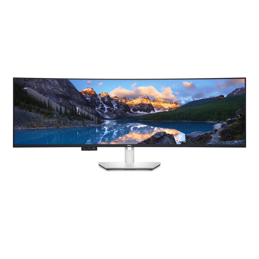 DELL UltraSharp U4924DW LED display 124,5 cm (49") 5120 x 1440 px 5K Ultra HD LCD Czarny, Srebrny - obrazek 2