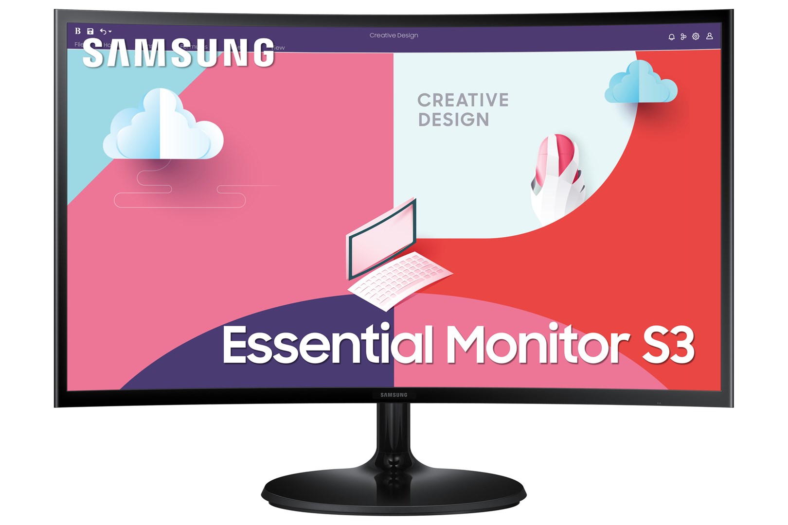 Samsung S36C LED display 68,6 cm (27") 1920 x 1080 px Full HD LCD Czarny