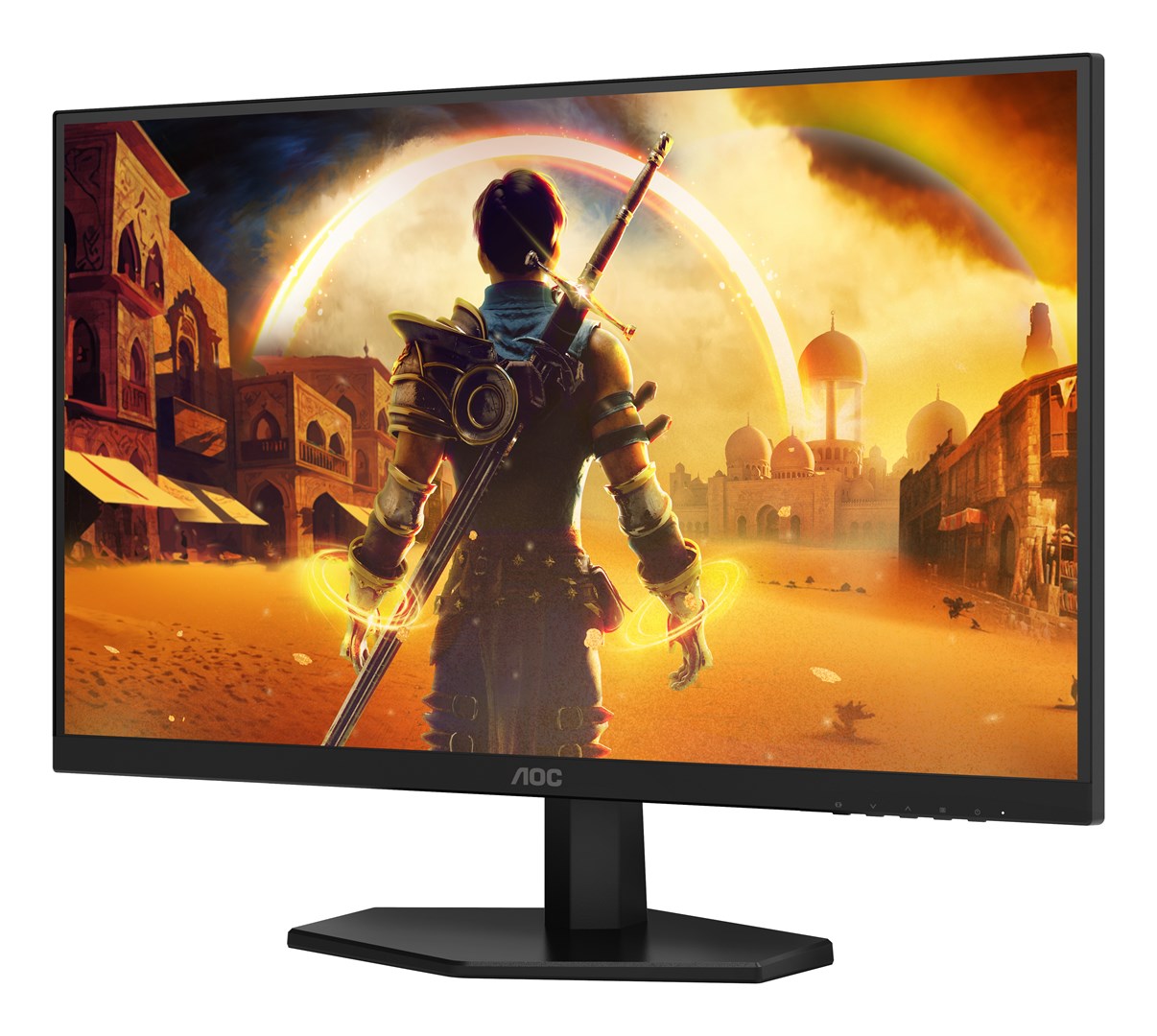 Monitor AOC Q27G42XE 27" IPS QHD 180Hz 1ms 2560x1440 2xHDMI Czarny - obrazek 2
