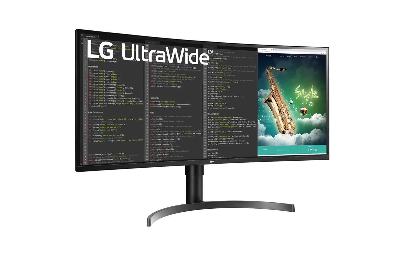 Monitor LG 35" UltraWide 35WN75CP-B - obrazek 3