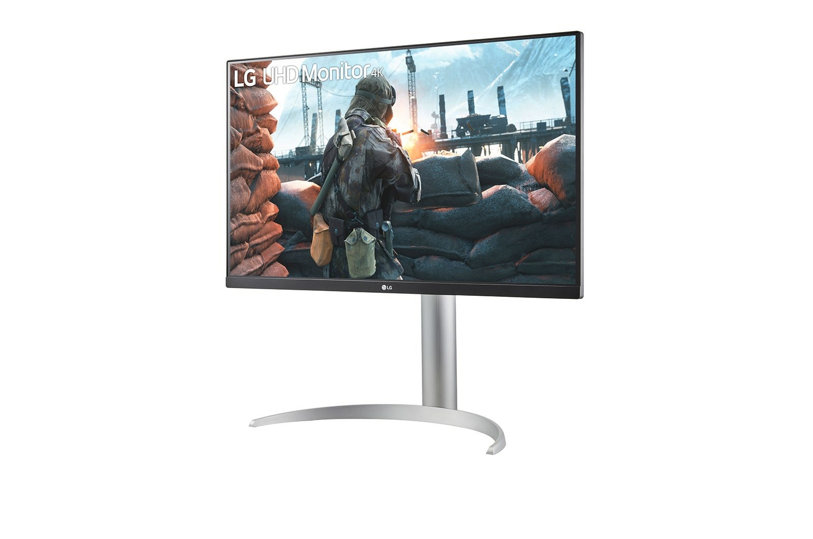 Monitor LG 27" 27UP650K-W UHD 4K DP HDMI IPS 16:9 - obrazek 2